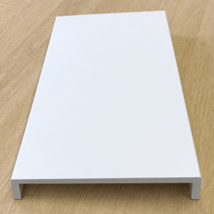 410mm White Capping Fascia Double Ended 5m Length