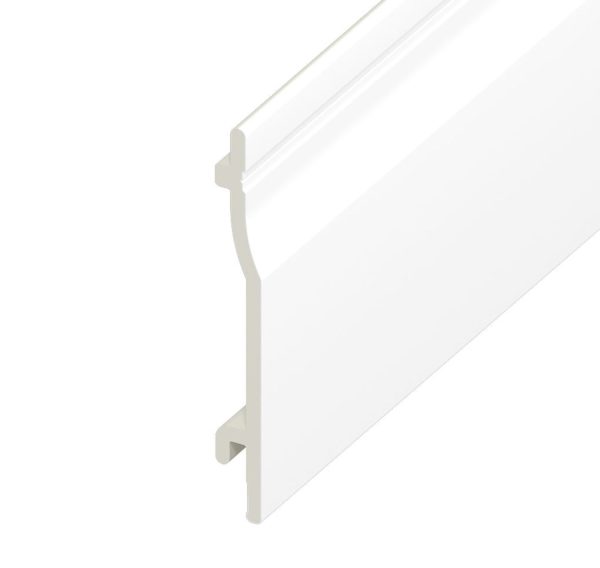 150mm White Shiplap Cladding 5m Length