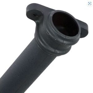Cast Iron Effect 68mm Round Downpipe & Accessories