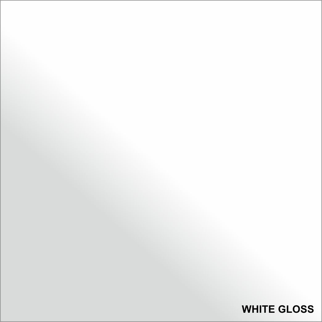 White Gloss 5mm Standard Geopanel 2.7m x 250mm | Bliby Plastics