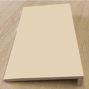 225mm Woodgrain Cream Capping Fascia 5m Length
